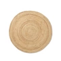 Ferm Living - Eternal Runder Jute Teppich, Ø 240 cm, natur