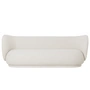 Ferm Living - Rico Sofa, 3-Sitzer, off-white (Bouclé)