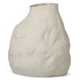 Ferm Living - Vulca Vase, large, off-white stone