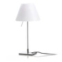 Luceplan - Costanzina Tischleuchte D13pic. Komplett, Aluminium / weiß