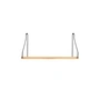Frama - Shelf Regal 40 x 20 cm, Eiche / schwarz