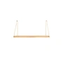 Frama - Shelf Regal 40 x 20 cm, Eiche / Messing