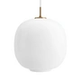 Louis Poulsen - VL45 Radiohus Pendelleuchte, Ø 37 cm, Messing / opalweiß	