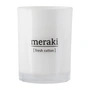 Meraki - Duftkerze, Ø 8 cm, Fresh Cotton