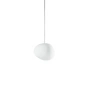 Foscarini - Gregg Pendelleuchte, piccola, weiß / weiß