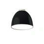 Artemide - Nur Mini Gloss Soffitto Deckenleuchte, schwarz glänzend