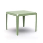 Weltevree - Bended Table Bistrotisch, 90 x 90 cm, blassgrün (RAL 6021)