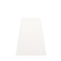 Pappelina - Svea Teppich, 70 x 160 cm, white metallic / white
