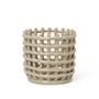Ferm Living - Keramik Korb, klein, cashmere
