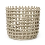 Ferm Living - Keramik Korb, groß, cashmere