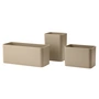 String - Organizer Boxen, beige (3er-Set)