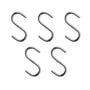 String - S Haken für Metallboden, Edelstahl (5er-Set)