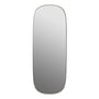 Muuto - Framed Mirror, groß, taupe / Klarglas