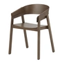 Muuto - Cover Armchair, dunkelbraun