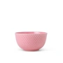 Lyngby Porcelæn - Rhombe Schale Ø 11 cm, rosa
