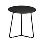 Fermob - Cocotte Beistelltisch / Hocker, Ø 34 cm x H 36 cm, lakritze
