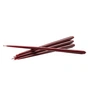Stoff Nagel - Kerzen by Ester & Erik, burgundy red (6er-Set)