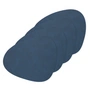 Lind DNA - Tischset Curve L, Nupo midnight blue (4er-Set)