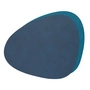 Lind DNA - Tischset Curve L Double, Nupo midnight blue / petrol
