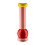 Alessi - Pfeffermühle MP0210 2, rosa / rot / gelb