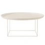 Norr11 - Duke Couchtisch, H 39 x Ø 90 cm, antique white
