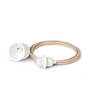 Ferm Living - Kabel für Pendelleuchten, 2 m, sand