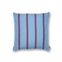 Ferm Living - Grand Kissen, 50 x 50 cm, blau / burgund