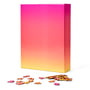 Areaware - Farbverlauf Puzzle, pink / orange / gelb (1000-tlg.)