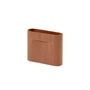 Muuto - Ridge Vase, H 16,5 cm, terrakotta
