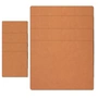 Lind DNA - Geschenkset Square L, Core meliert natur (4 Tischsets + 4 Glasuntersetzer)