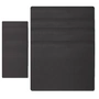 Lind DNA - Geschenkset Square L, Core meliert anthrazit (4 Tischsets + 4 Glasuntersetzer)