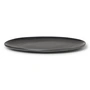 Ferm Living - Flow Speiseteller, Ø 27 cm, schwarz