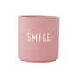 Design Letters - AJ Favourite Porzellan Becher, Smile / old rose