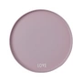Design Letters - AJ Favourite Porzellan Teller, Love / lavendel