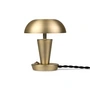 Ferm Living - Tiny Tischleuchte, H 14 cm, Messing