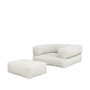 Karup Design - Cube Schlafsessel, 90 x 190 cm, natur (701)