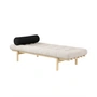 Karup - Next Daybed, 75 x 200 cm, Kiefer natur / Cord Ivory (510)