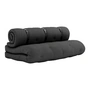 Karup - Buckle Up Sofa, 140 x 200 cm, dunkelgrau (734)