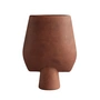 101 Copenhagen - Sphere Vase Square large, terrakotta