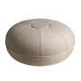 Fritz Hansen - Pouf by Cecilie Manz Ø 60 cm, beige (Twill Weave 230)