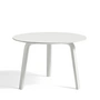 HAY - Bella Couchtisch Ø 60 cm / H 39 cm, Eiche weiß lackiert