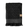 Mette Ditmer - Morocco Badetuch 70 x 140 cm, schwarz / grau