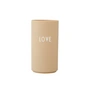 Design Letters - AJ Favourite Porzellan Vase Medium Love, beige