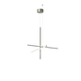 Flos - Coordinates S1 LED Pendelleuchte, silber