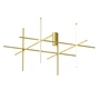 Flos - Coordinates C4 LED Pendelleuchte, champagner eloxiert