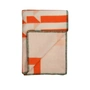 Røros Tweed - Kvam Wolldecke 200 x 135 cm, orange