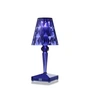 Kartell - Battery Akku-Tischleuchte H 26 cm, blau