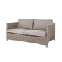 Cane-line - Diamond Outdoor Sofa, 2-Sitzer, taupe