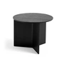 HAY - Slit Table Round, Ø 45 x H 35,5 cm, Eiche schwarz