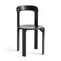 HAY - Rey Stuhl, deep black (Kunststoffgleiter)